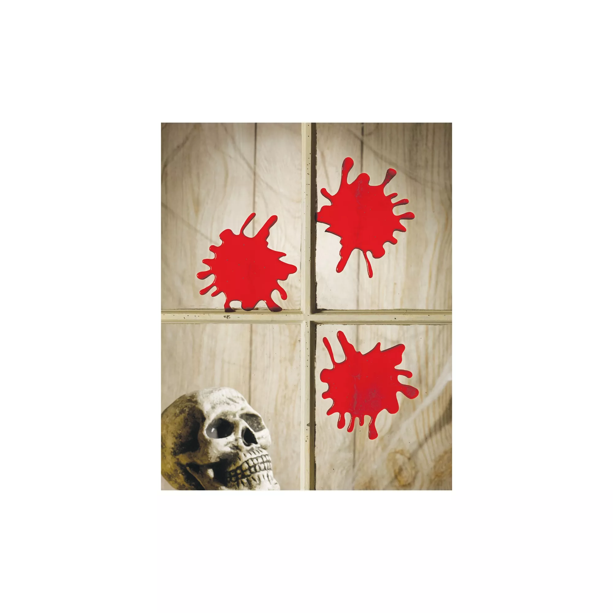Blood Splat Window Clings at Spirit Halloween