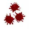 Blood Splat Window Clings at Spirit Halloween