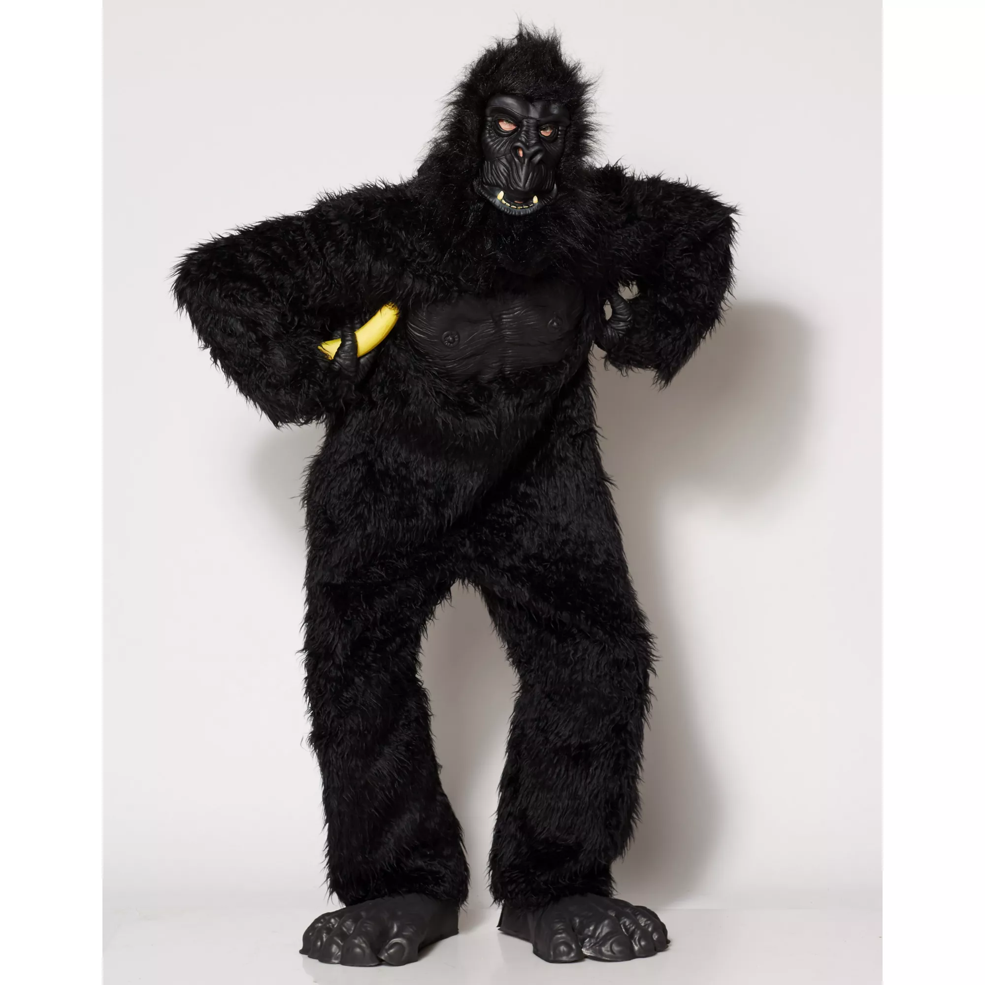 Adult Gorilla One Piece Costume at Spirit Halloween