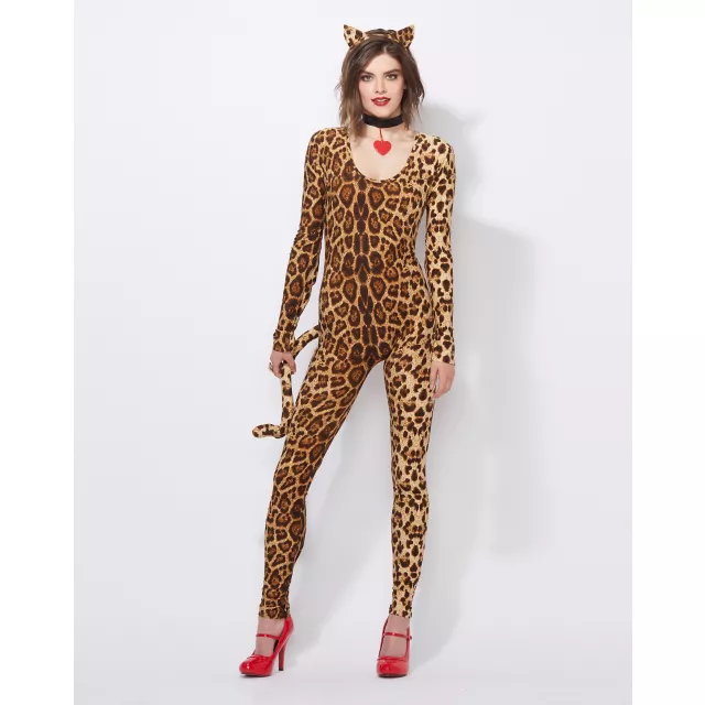 Adult Cougar One Piece Costume at Spirit Halloween