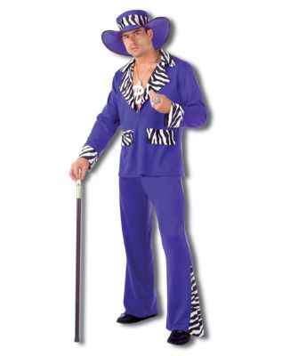 Adult Purple Pimp Costume Spencer S