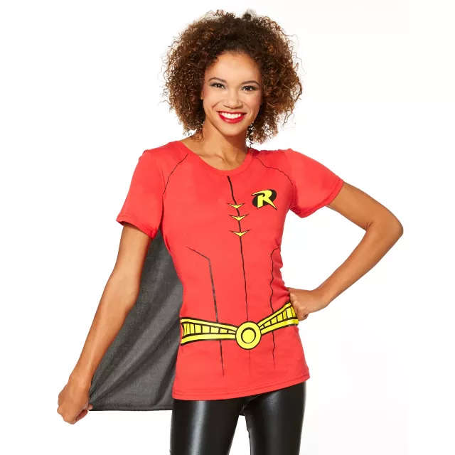 Robin Caped T Shirt at Spencer's