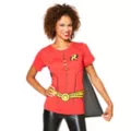 Robin Caped T Shirt at Spencer's