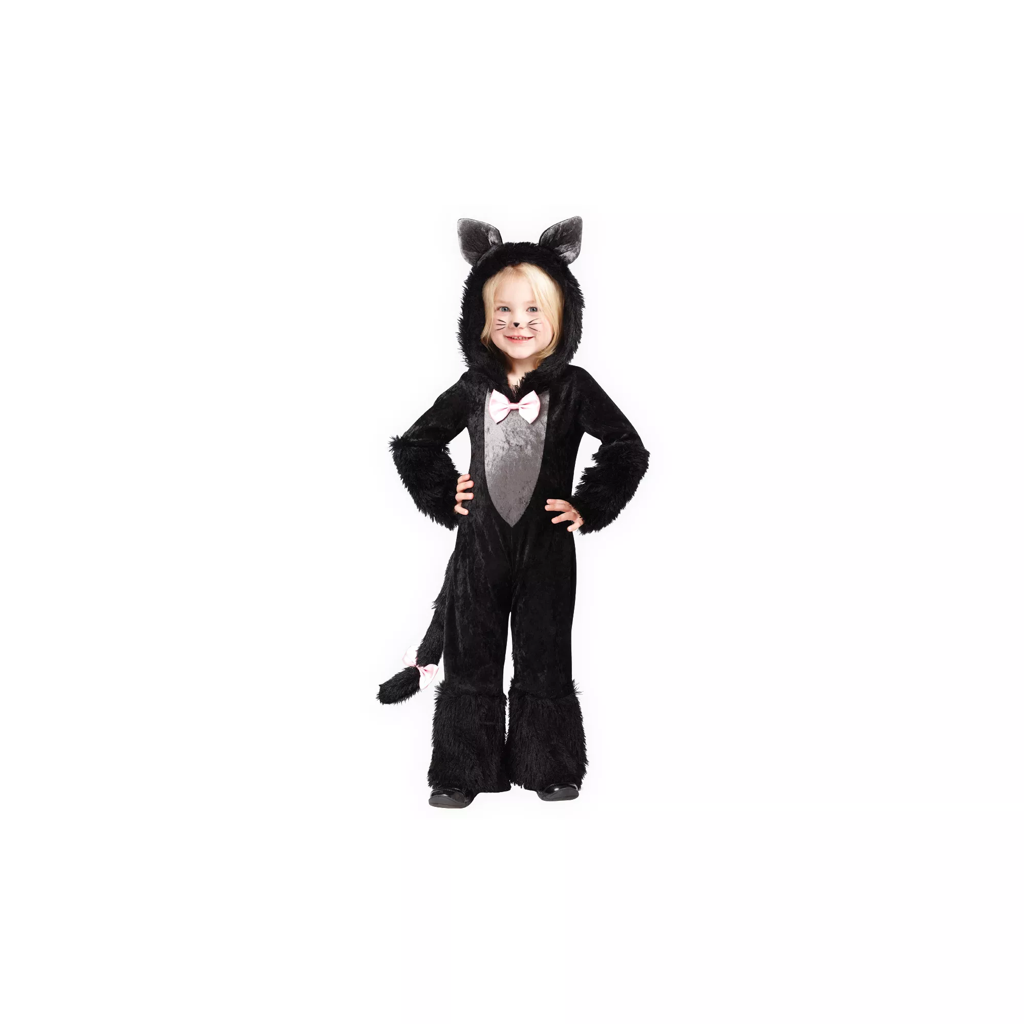 Toddler Pretty Little Kitty Jumpsuit Costume at Spencer's