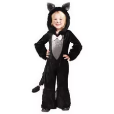 Toddler Pretty Little Kitty Jumpsuit Costume at Spencer's