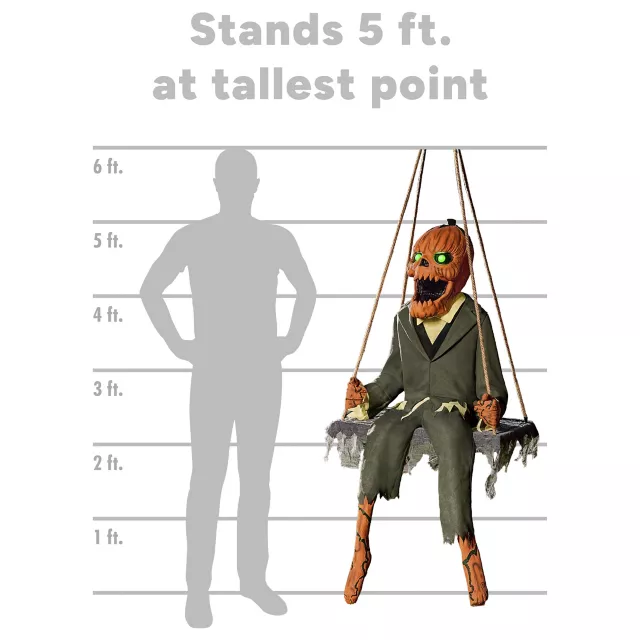 5 Ft Pumpkin Nester Animatronic at Spirit Halloween