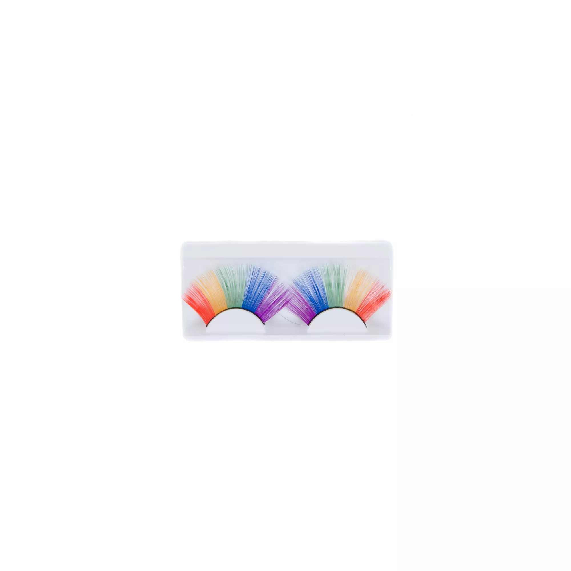 Pride Multicolor Fake Eyelashes at Spencer's