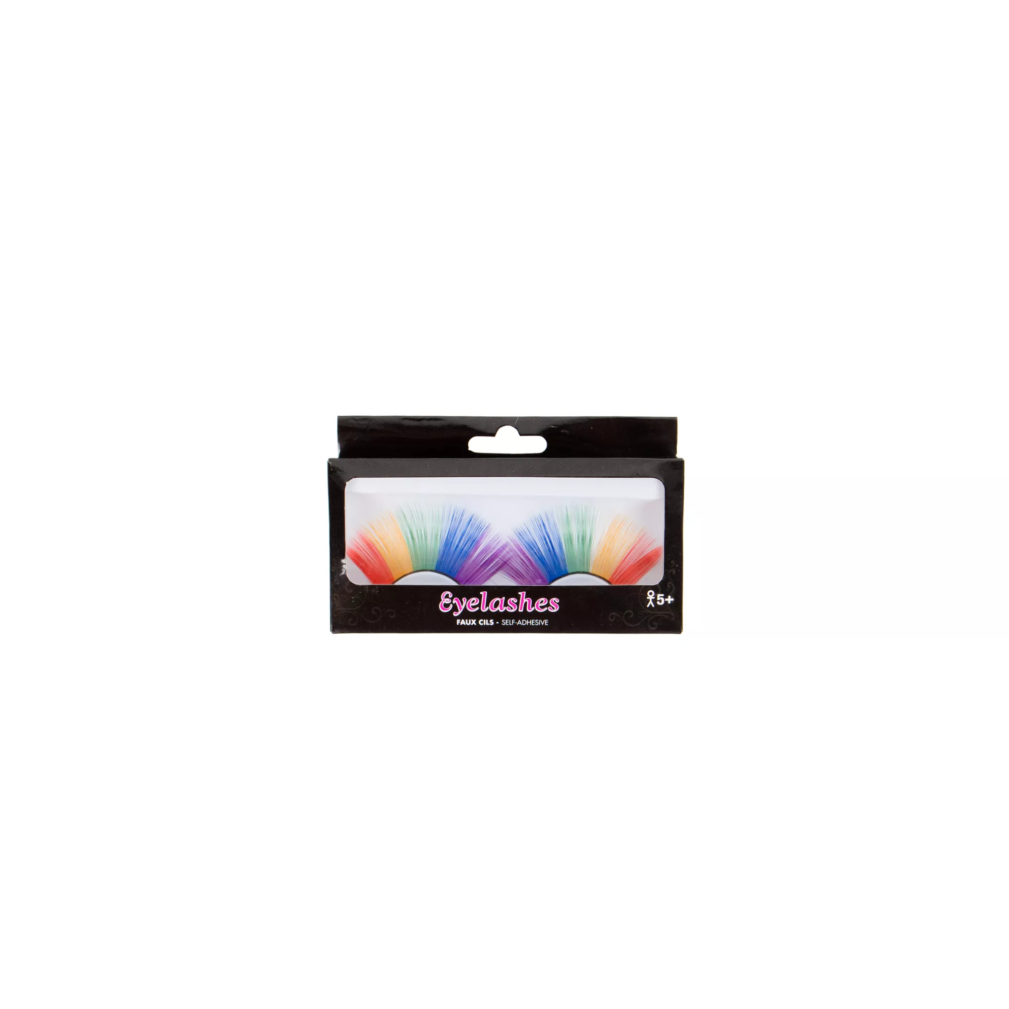 Pride Multicolor Fake Eyelashes at Spencer's