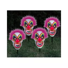 LED Scary Clown Lawn Stakes - Decorations at Spirit Halloween
