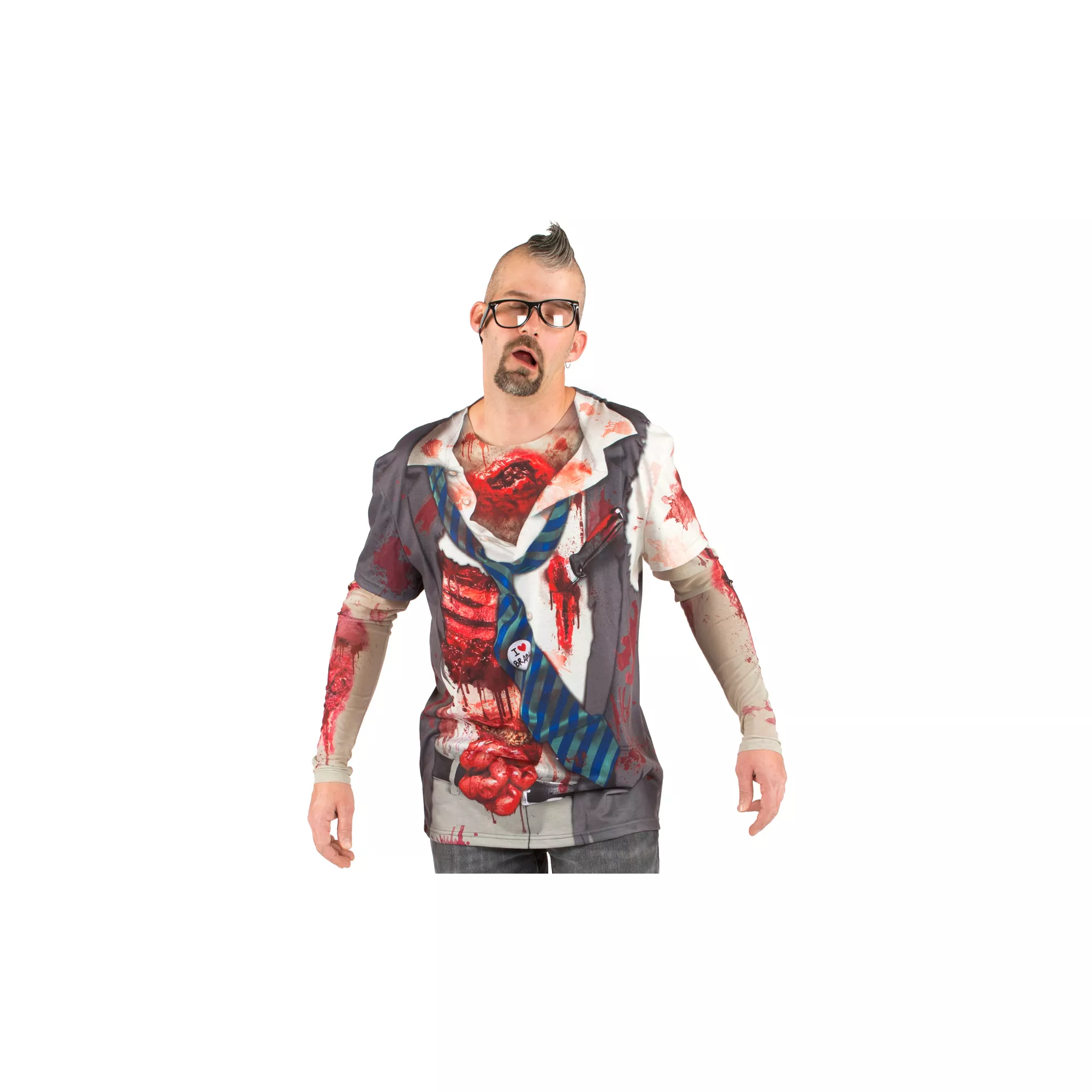 Zombie Long Sleeve T shirt at Spencer's