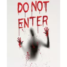 Bloody Window Poster - 2 Pack at Spencer's