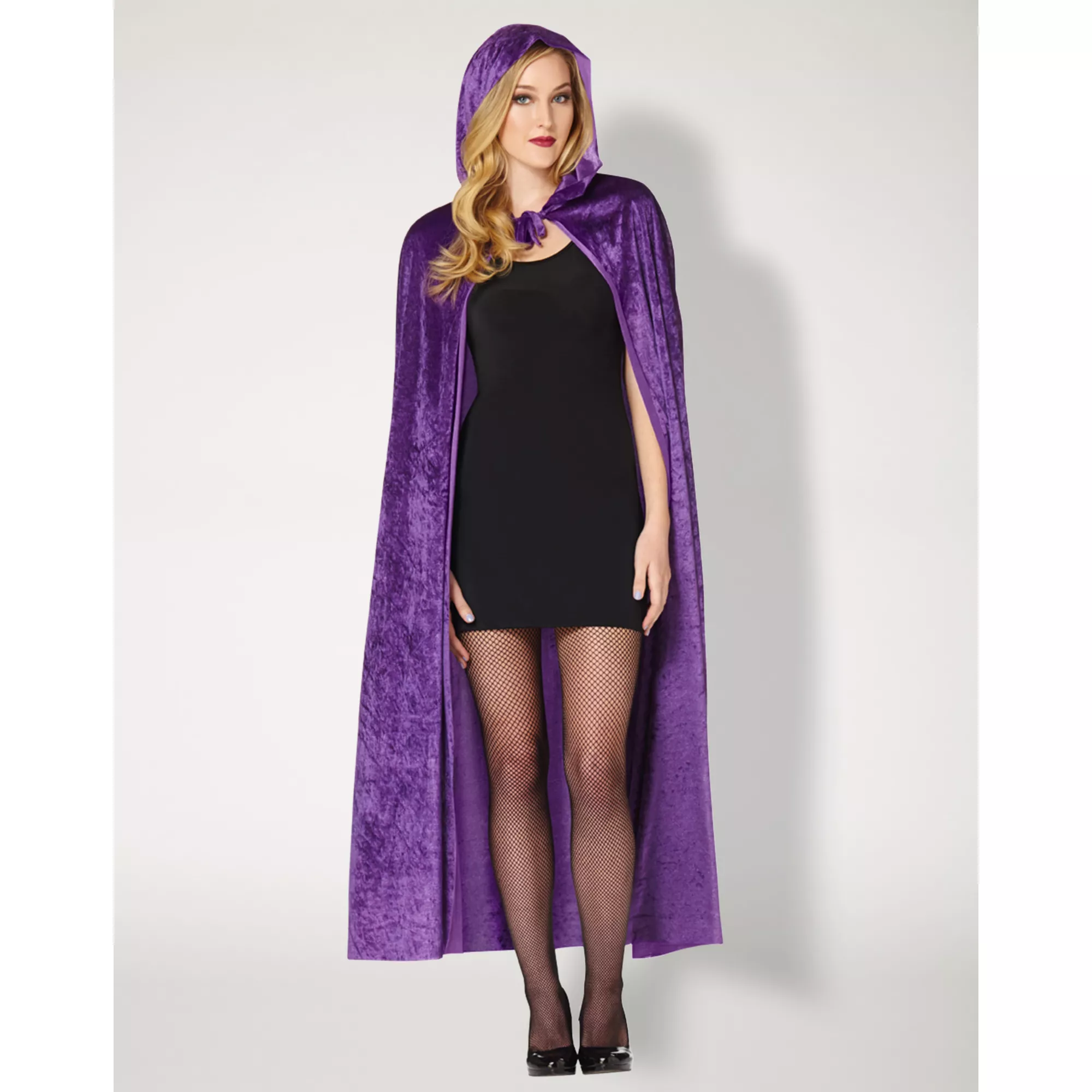 Purple Crush Velvet Cape