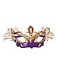 Purple and Gold Metal Masquerade