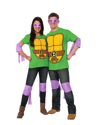 Adult Teenage Mutant Ninja Turtles T Shirt Costume Kit - Spencer's