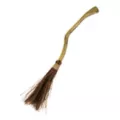 39 Inch Curved Witch Broom at Spencer's