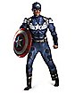 Captain America Muscle Jumpsuit Adult Mens Costume