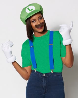 The Super Mario Bros. Movie-Mario Cosplay Shirt Hat Outfits Halloween Party  Suit