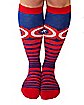Captain America Knee High Socks - Marvel