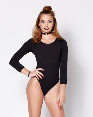 Black Bodysuit - Spencer's