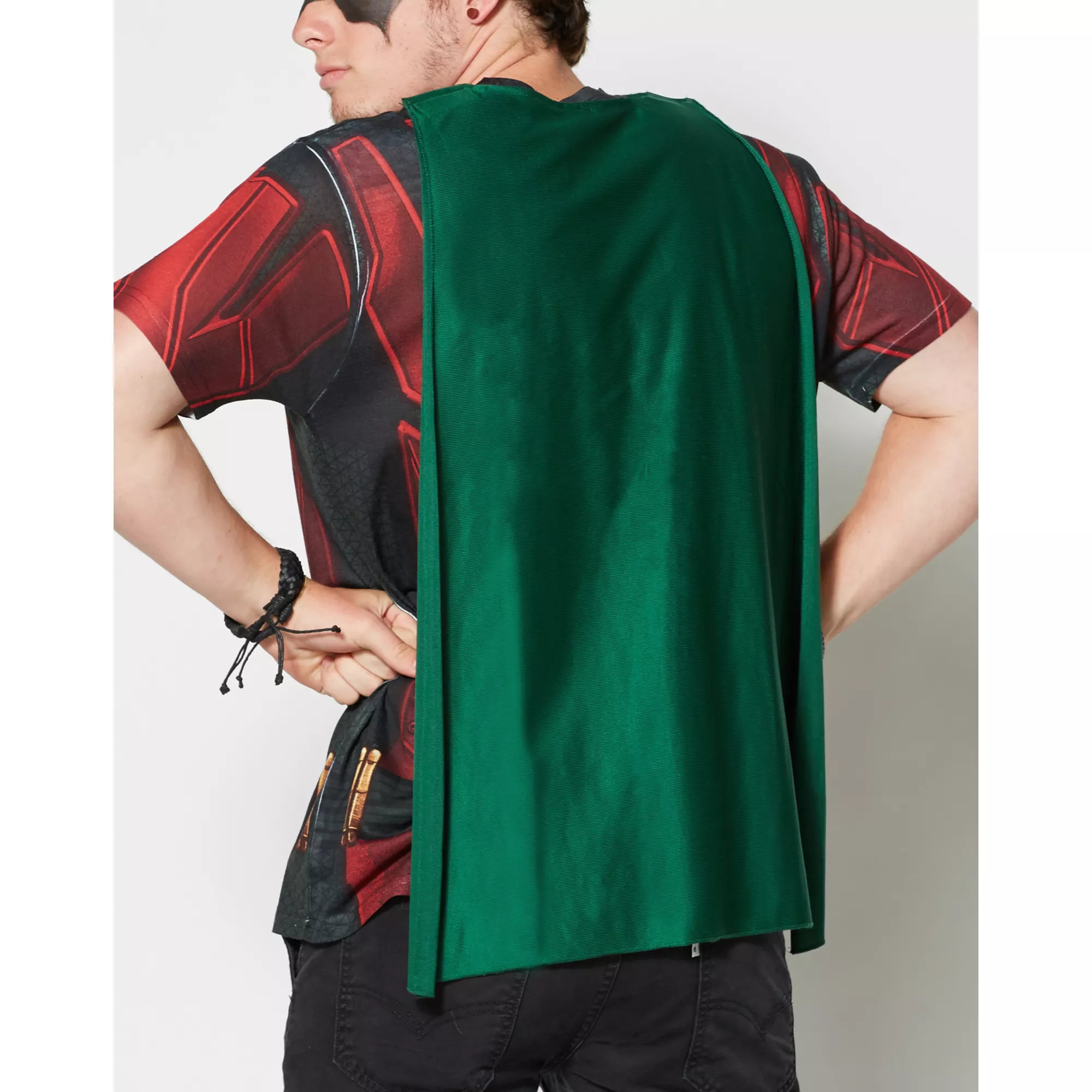 Caped Robin Costume T Shirt - DC Comics at Spirit Halloween
