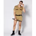 Sergeant Short Pants Adult Mens Cop Costume at Spencer's