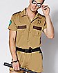 Adult Sergeant Short Pants Cop Costume