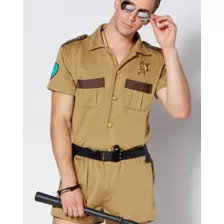 Sergeant Short Pants Adult Mens Cop Costume at Spencer's