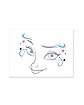 Elsa Face and Hand Decal - Frozen