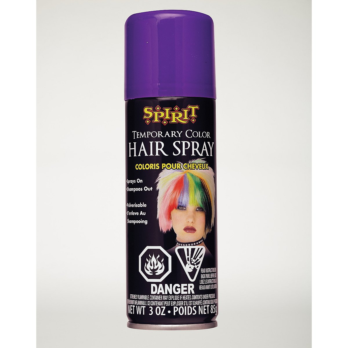 Purple Hairspray by Spencer's