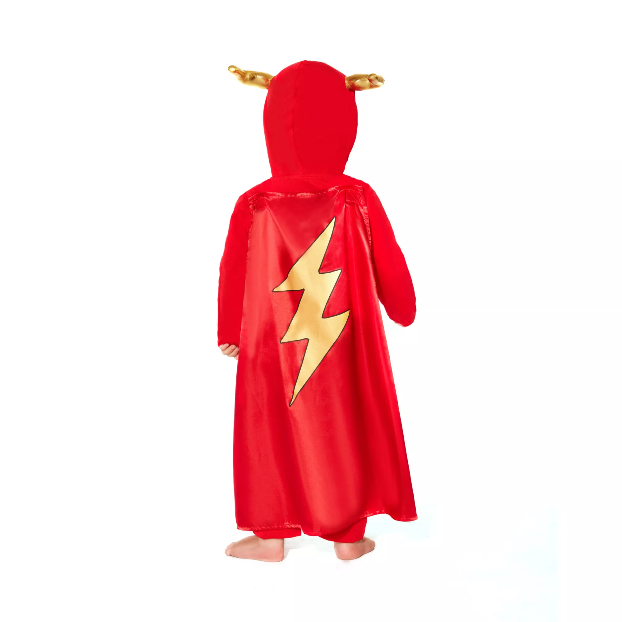 Toddler Hooded One Piece Flash Costume - DC Comics at Spirit Halloween
