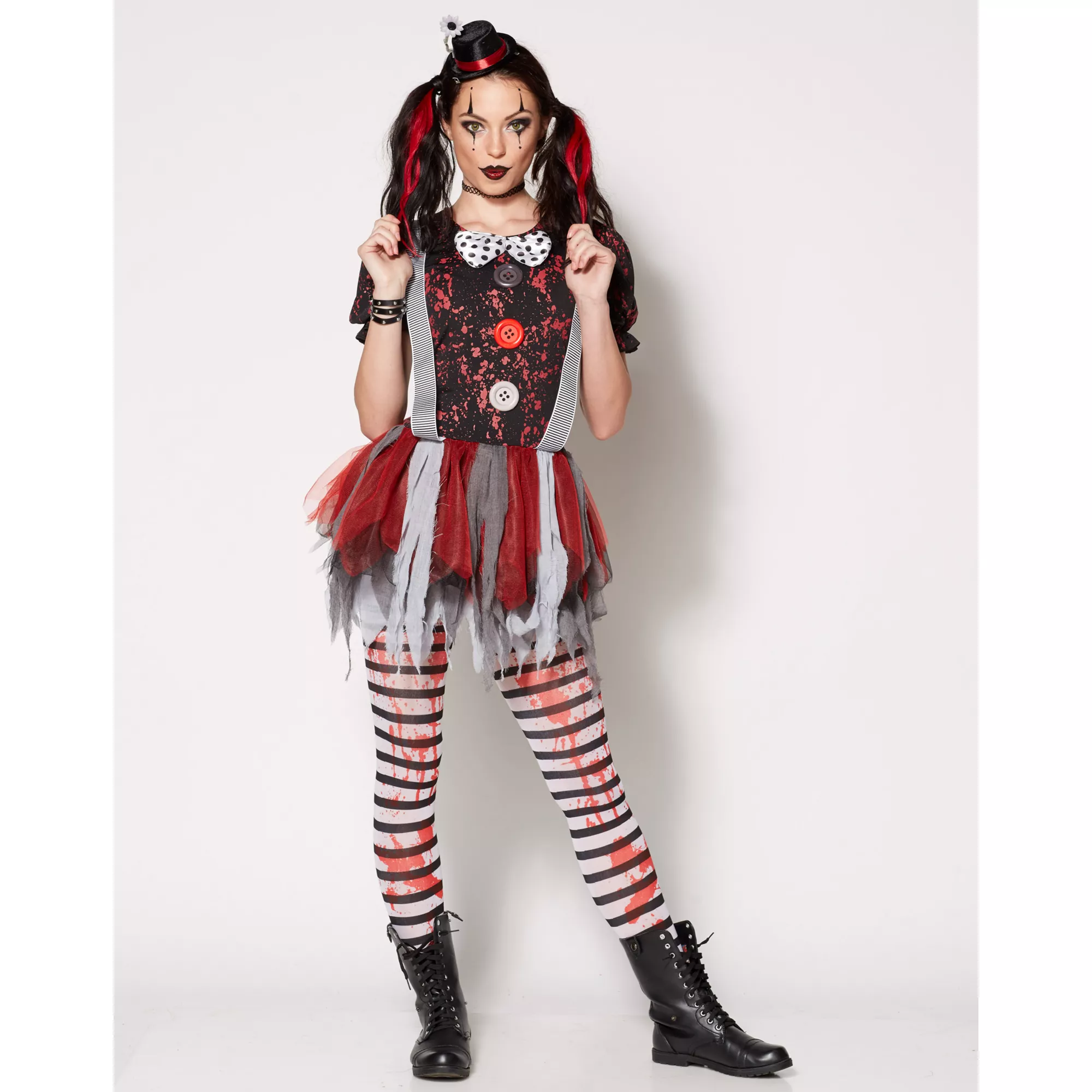 Horror Clown Adult Womens Costume at Spirit Halloween
