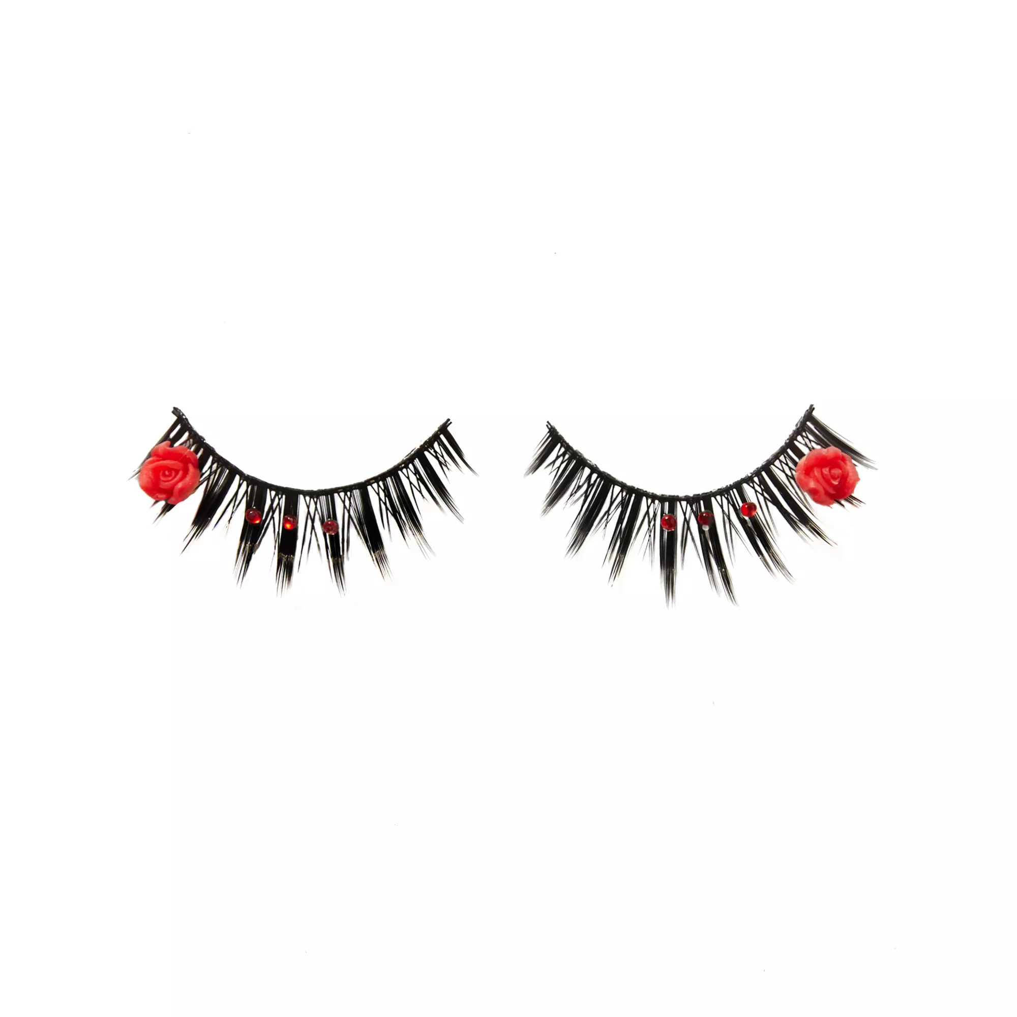 Day of the Dead Rose Eyelashes at Spirit Halloween