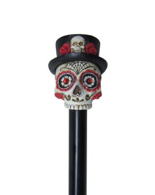 Day of the Dead Skull Staff
