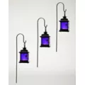 Purple LED Creepy Spider Lantern Pathway Markers - 3 Pack at Spirit Halloween