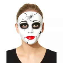 China Doll Half Mask at Spencer's