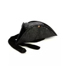Adult Black Pirate Hat at Spencer's