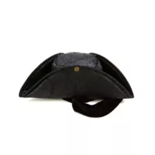 Adult Black Pirate Hat at Spencer's
