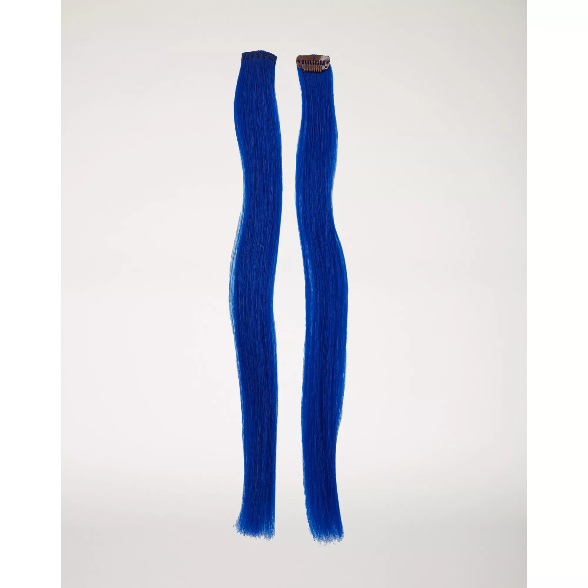 Bright Blue Hair Extensions at Spirit Halloween