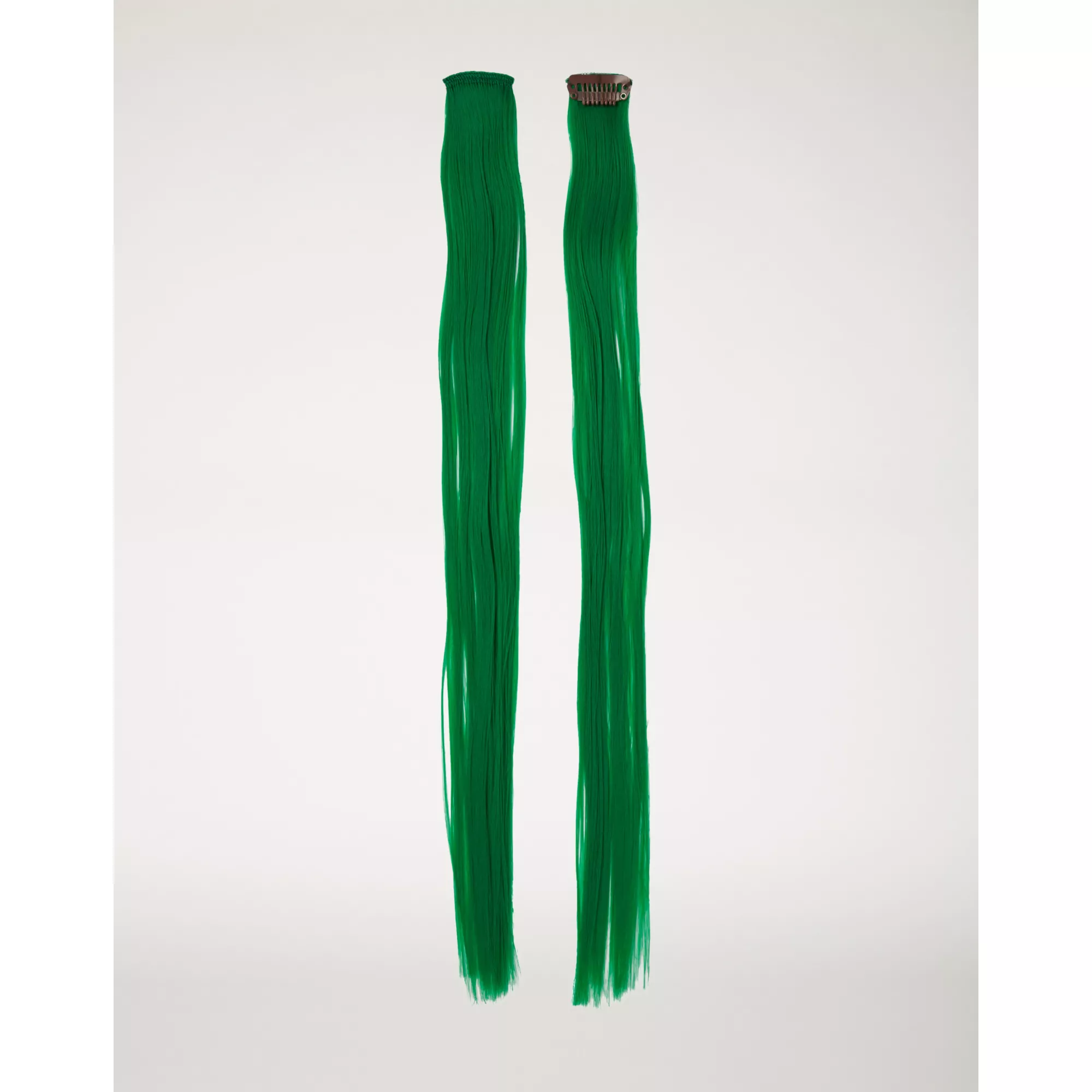 Neon Green Hair Extensions at Spirit Halloween