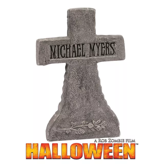 21 Inch Michael Myers Gravestrone Decorations - Halloween at Spirit Halloween