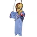 Hanging Barbwire Zombie Decoration at Spirit Halloween