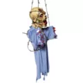 Hanging Barbwire Zombie Decoration at Spirit Halloween