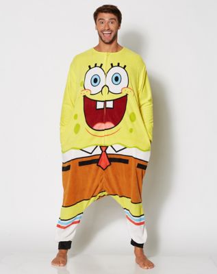 Adult Spongebob Squarepants Kigurumi Spencer s