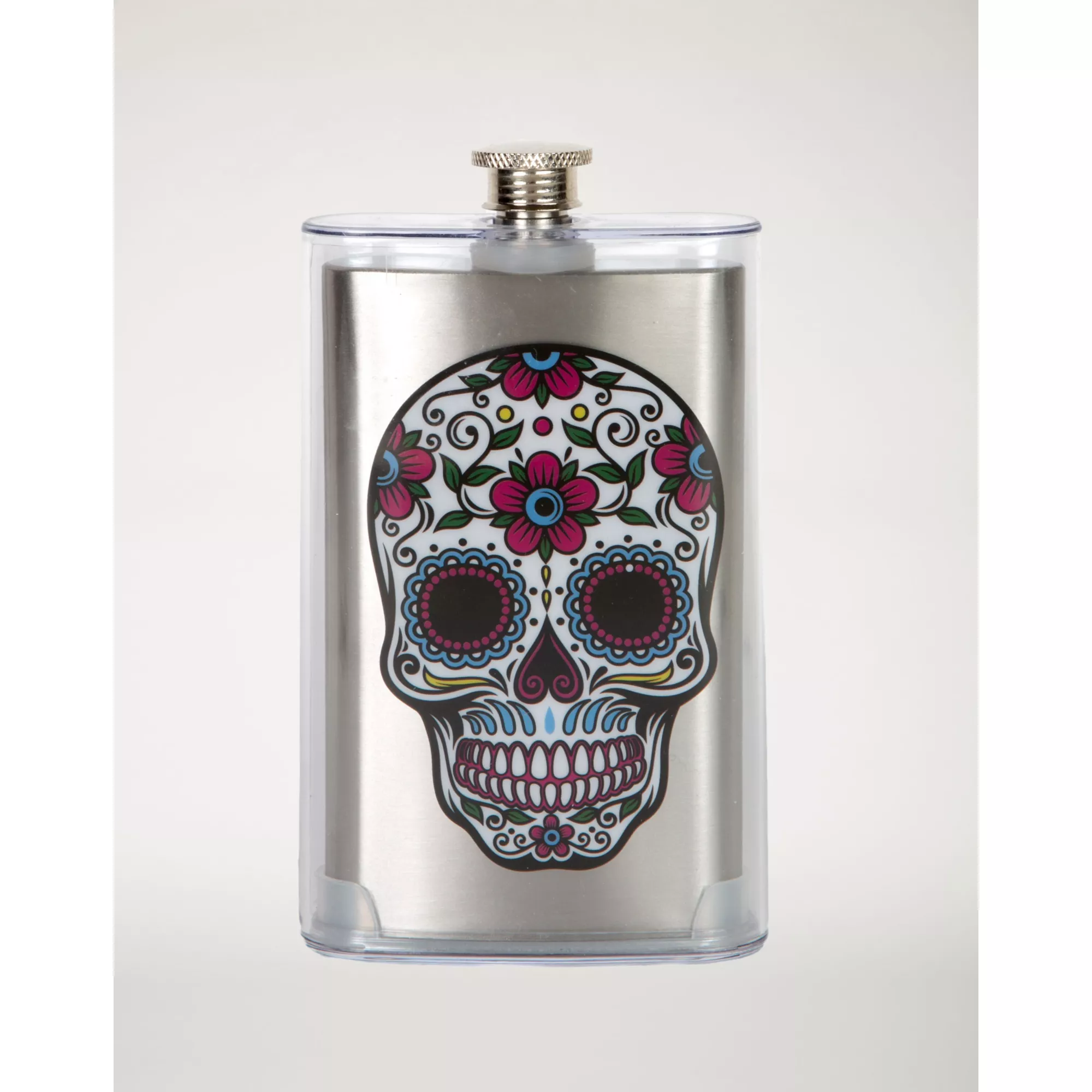 Sugar Skull Flask at Spirit Halloween