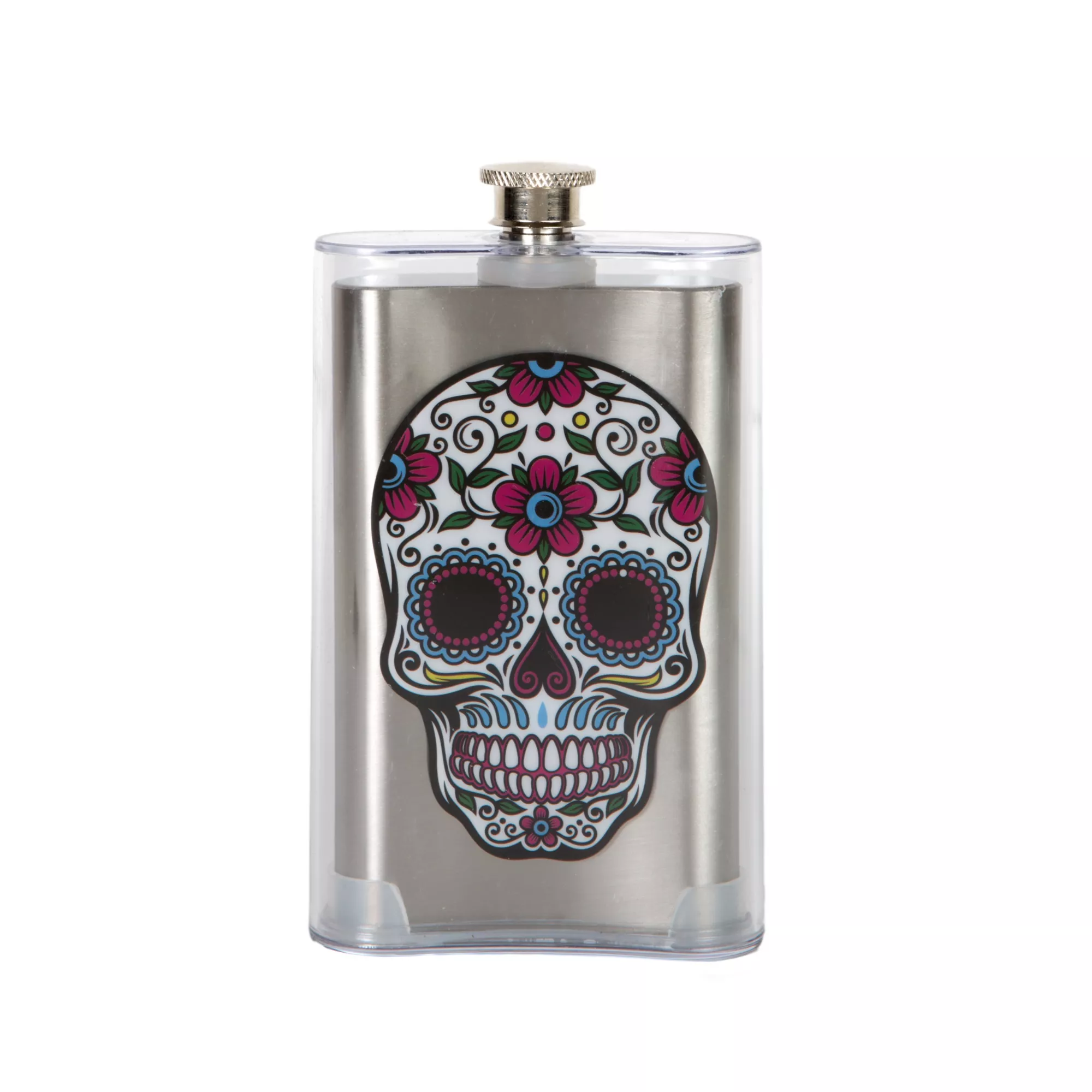 Sugar Skull Flask at Spirit Halloween