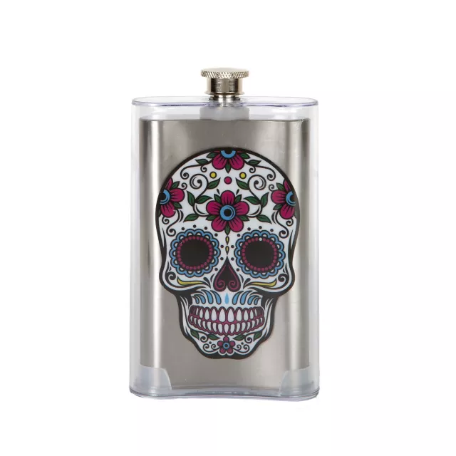 Sugar Skull Flask at Spirit Halloween
