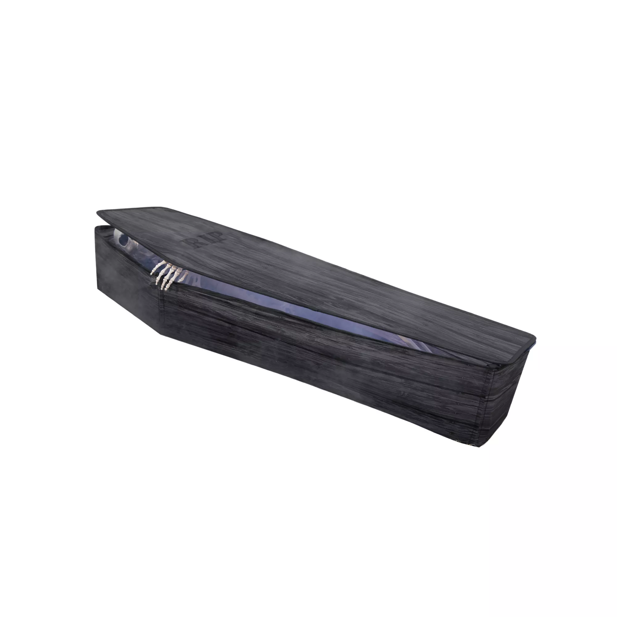 5 Ft Printed Fabric Collapsible Coffin at Spirit Halloween