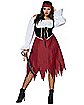 Adult Buccaneer Beauty Pirate Plus Size Costume