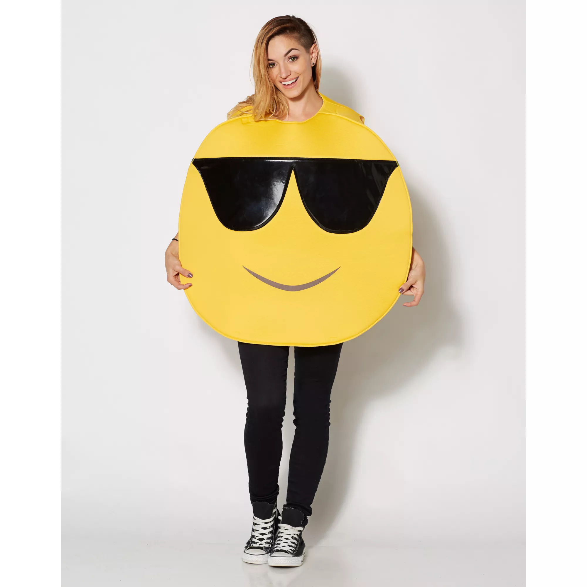 Adult Smiling Sunglasses Icon Costume at Spencer's