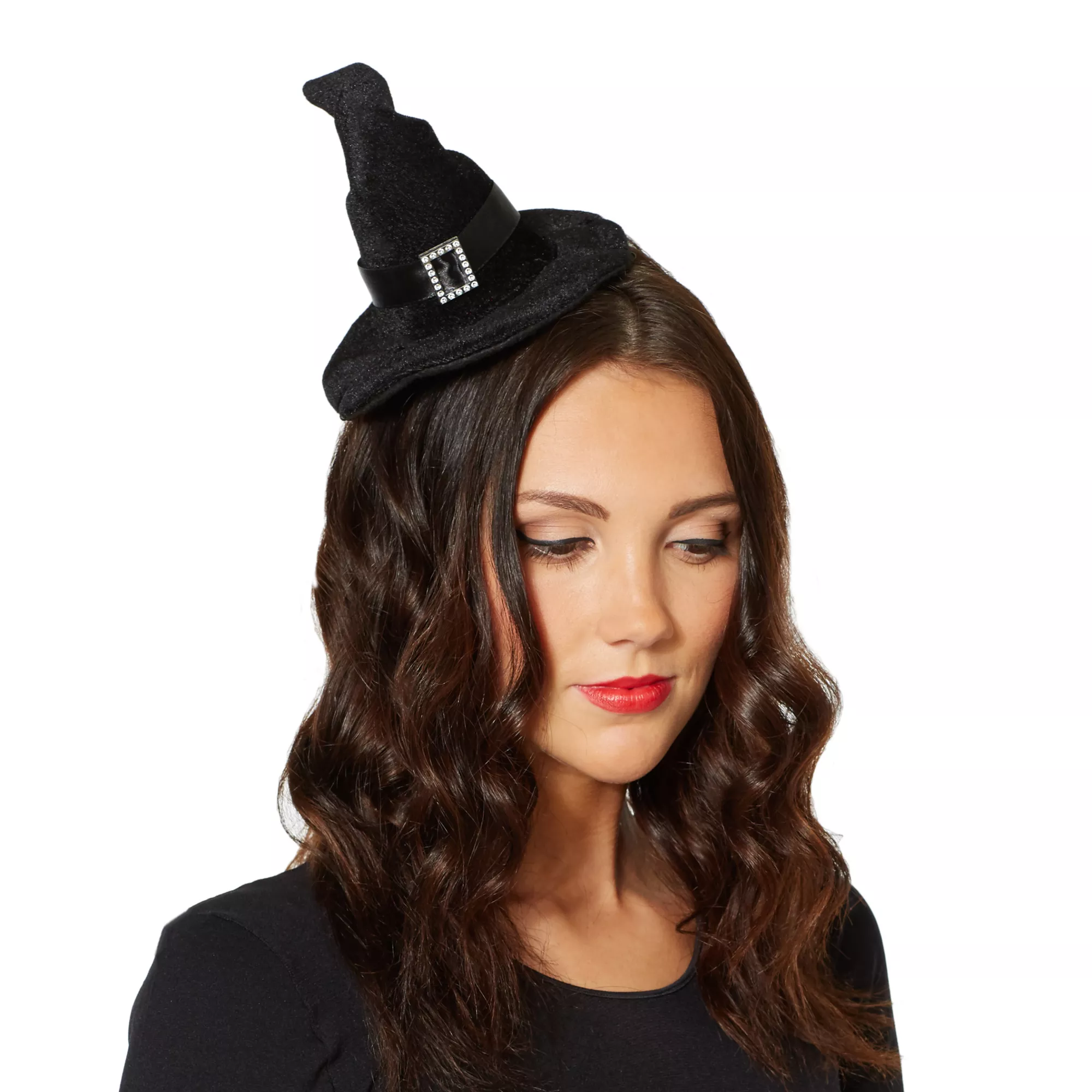 Witch Mini Hat Fascinator at Spencer's